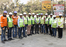 Technical Visit at Construction site of Mumbai Metro Project